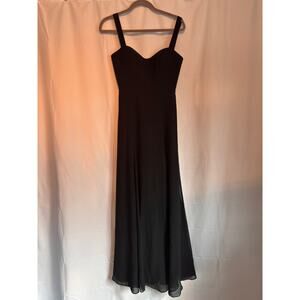 Jenny Yoo Collection size 2 black sleeveless formal prom bridesmaid’s dress